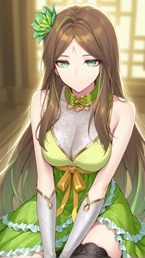 《斗罗大陆外传神界传说》生命女神 [AI Generated] 作品封面