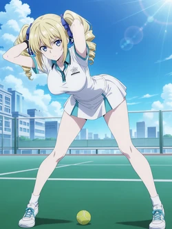 [kurohime] アンジェリーナ(テニス) [AI Generated]