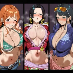 [HaremGoblin] One Piece [AI Generated] 作品封面