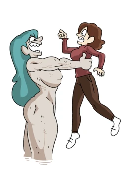 [77man/Dmoiga] Johanna finds Troll Hilda (Hilda) (Animated)