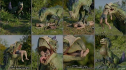 ai vore comic [AI Generated]