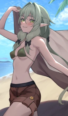 [白楯誤射] 妖精弓手 (ゴブリンスレイヤー)