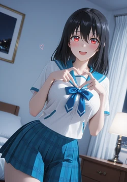 [Rei | Digital Works] Reina Akatsuki - Strike the Blood [AI Generated] 作品封面
