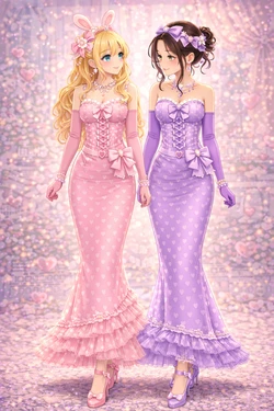 Bella and Emma Kawaii Haute Couture 作品封面