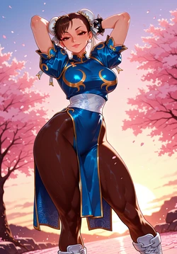 [rognezart] Chun Li [AI Generated] 作品封面