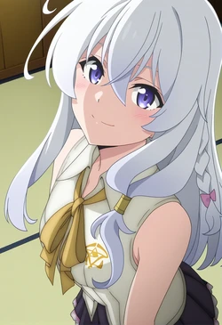 [_Fin] Elaina (Majo no Tabitabi／Wandering Witch: The Journey of Elaina) [AI Generated] 作品封面