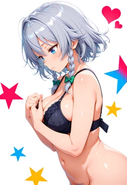 [hebihebi] Sakuya Izayoi (touhou project) [AI Generated] 作品封面
