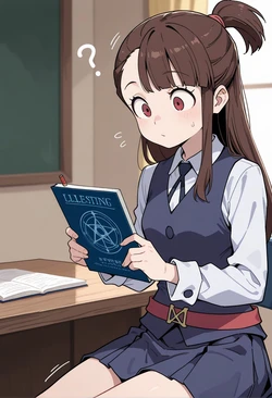 [AI Generated] Kagari Atsuko 作品封面