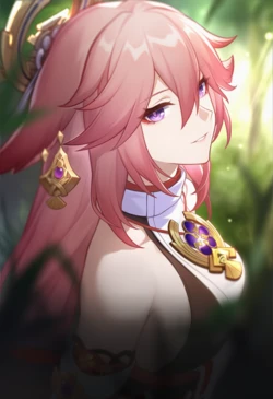 [Isterya] Yae Miko Defeat [AI Generated] 作品封面