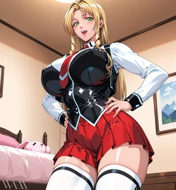 [WAM - Waist apron maid] Rika Shiraki - School uniform + Rika Shiraki - hentai (2025-07-12, 2025-07-13) [AI Generated] 作品封面