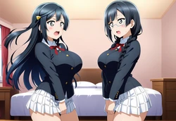 【R-18】+setsuna+x+Nana (Sen-hwa) [Ai generated] 作品封面