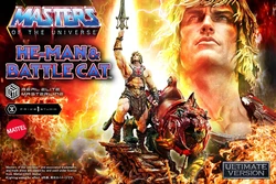 He-Man & Battle Cat - Masters of the Universe 1/4 Scale Figure - Prime 1 Studio Statue (Real Elite Masterline Collection) 作品封面