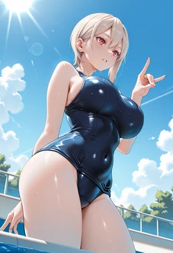 [マイネームルナ] Pregnant Belly Voyeur Series Nakiri Alice [Sample] [AI Generated] 作品封面