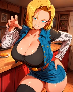 [Obscuryotto] (AI Generated) Android 18 作品封面