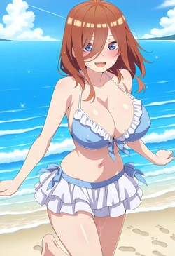 [Aindroidparanoid] Miku Nakano - Gotoubun No Hanayome [AI Generated] 作品封面