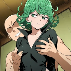 [bm/bm337 (29533372)] Tatsumaki [AI Generated]