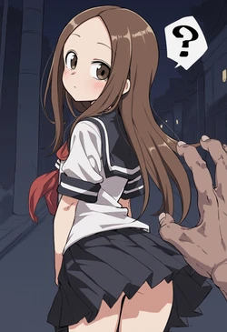 [Pixiv] わさびまぐろ/wasabi tuna (107946418) - Takagi Hostage, Blackmail, Rape [AI Generated] 作品封面