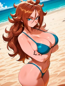 [Obscuryotto] (AI Generated) Android 21 Human 作品封面