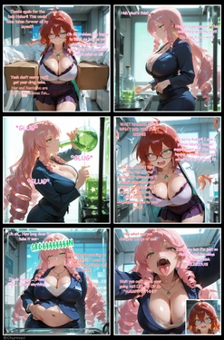 【Pixiv】【ChurnVeil】Hahari Wants Rentarou [AI Generated] 作品封面
