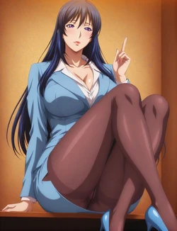 [嘎裡豬排]月島 響子 178p 巨乳人妻女教師催眠 (Patreon) [AI Generated] 作品封面