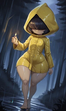 daidoujipv Little nightmares - Six~ (XL Gallery! 54 pics) [AI Generated] 作品封面
