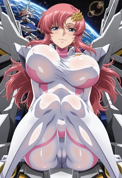 Meowu laha 💘 - Lacus Clyne | Galaxy 🩷 [AI Generated] 作品封面