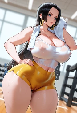 DreamcoreArt - Boa Hancock (One Piece) (Patreon) (AI Generated) 作品封面