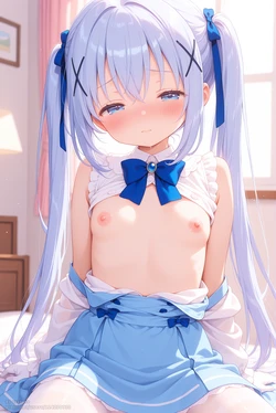 [usaocha]香風智乃[AI Generated] 作品封面