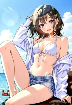 Summer shorts [AI Generated] 作品封面