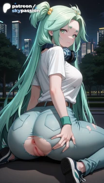 [SkyPassion] Lucky Cyan (To Be Hero X) [AI Generated] 作品封面
