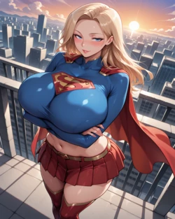 [RazorThreat] Supergirl x Gyaruoh Variety Set - DC (AI Generated) 作品封面