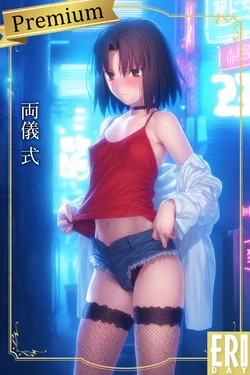 [Pixiv] (A00ni) (102116205) [FGO]兩儀式×NTR&娼婦 Shiki × NTR & Prostitute [Standard Version] [AI Generated] 作品封面