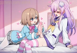 rom & ram X nepgear (futa) (AI Generated) 作品封面