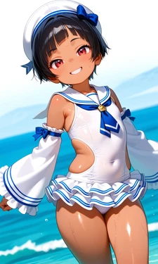 [SayaMina_2025] Saya Minastuki 202600201_SalerSwimwear01(1000P) [AI Generated] 作品封面