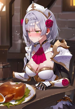 apaper) 251109 [genshin] noelle hilichurls Group [AI Generated] 作品封面