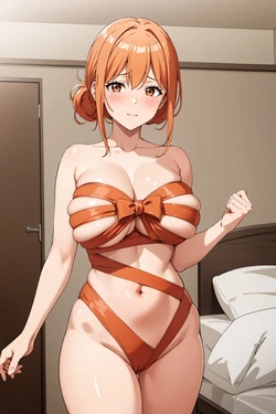 tachibana ai - [Oregairu] Gahamama Valentine's Day 81 illustrations | [俺ガイル] ガハママ バレンタインデー 81枚 [AI Generated] 作品封面