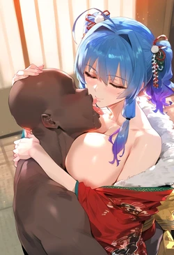 [MrTearDrop] St.Louis (Spirits In The Snow) / 雪下之饮(新年和服) (Patreon) [AI Generated] 作品封面