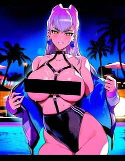 [Patreon] (Sylveria) K/DA ALL OUT Evelynn (League of Legends) (AI Generated) 作品封面