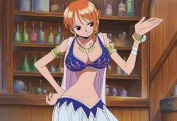 Sira - Nami (Drunk, Arabasta) [AI Generated] 作品封面