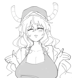 [Aria] Lucoa x Shouta works (Miss Kobayashi's Dragon Maid) 作品封面