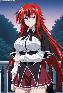 [Azurline] Rias Gremory 2 (High School DxD) #2 - REQUEST (Patreon) [AI Generated] 作品封面