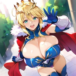 Artoria AFTER [LOVE vs BBC] [AI Generated] 作品封面