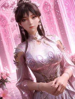[AI Generated]云深不知梦-云络璇，粉衣，；蓝衣，绿衣 作品封面