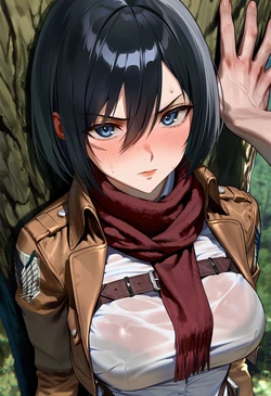 [MOKIIIMOKIII] Mikasa Ackerman [AI Generated] 作品封面