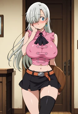 [Aindroidparanoid] Elizabeth Liones - Nanatsu No Taizai [AI Generated] 作品封面