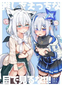 [Tomiyoka Seishijou (Tomiyo)] Oshi o Ecchi na Me de Miruna!!! (Shirakami Fubuki, Amane Kanata) [Digital] 作品封面