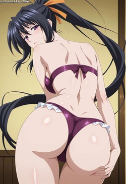 [Azurline] Akeno Himejima 1 (High School DxD) #1 - REQUEST (Patreon) [AI Generated] 作品封面