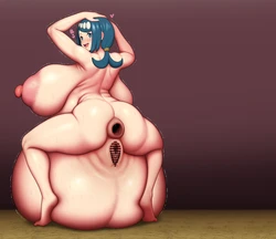 [ABFurai] 超ボテ腹産卵 (Lana's Mom from Pokémon Sun & Moon)