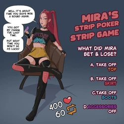 [Godlem] Mira's Strip Poker Strip Game (KPop Demon Hunters)