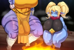 [Doranne] Poppy x futa Soraka (blackwhiplash ai) (LOL) (AI GENERATED) 作品封面